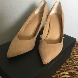 Banana Republic Madison Suede Pump - Tan